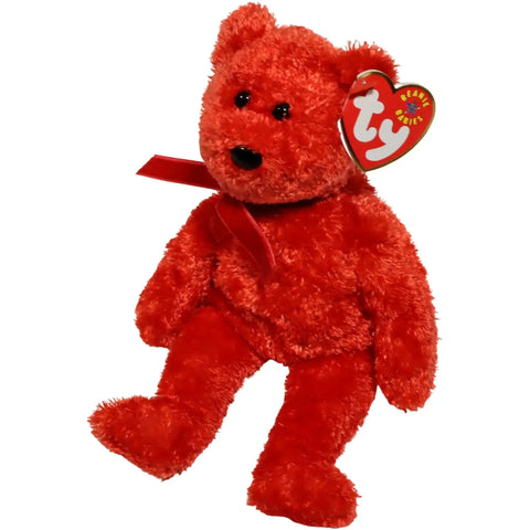 Sizzle the Red Bear Plush (8
