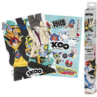 Sk8 The Infinity - Characters & Symbols Boxed Poster Set (20.5"x15") - ABYstyle- Image 2