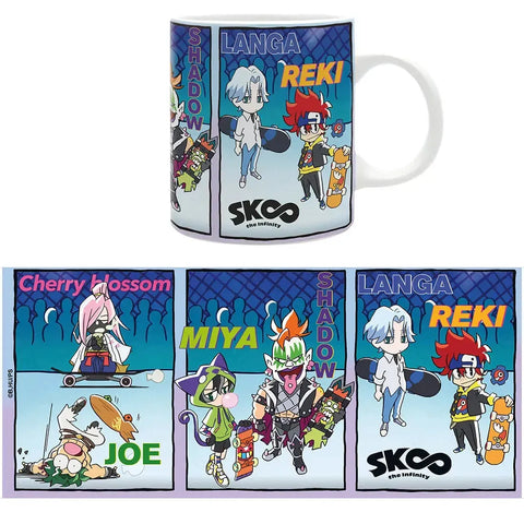 Sk8 The Infinity - Chibi Characters Mug (Ceramic, 11 oz.) - ABYstyle
