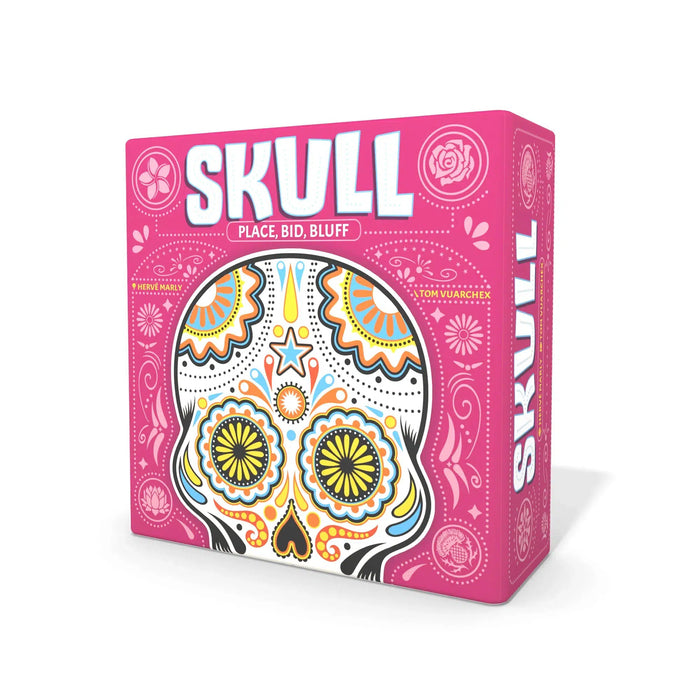 Skull - Bluffing Abstract Board Game for Family & Adults (3-6 Players, Ages 10+) - Space Cowboys