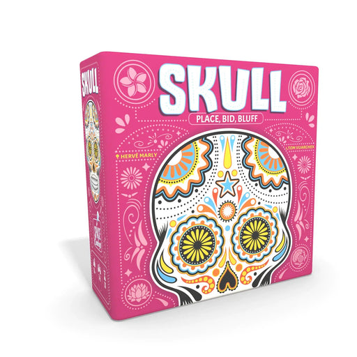 Skull - Bluffing Abstract Board Game for Family & Adults (3-6 Players, Ages 10+) - Space Cowboys