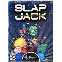 Slap Jack - Competitive Space-Themed Card Game for Children (2-8 Players, Ages 4+) - Regal Games
