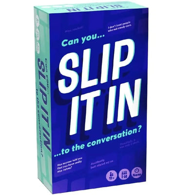Slip It in - Adult Party Social Card Game for Family and Adults (2-50 Players, Ages 17+) - Gray Matters Games