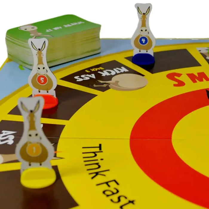 Teamwork Smart Ass Smart Ass Trivia Game - Univ. Games - (2-6 Players, Age 12+) — Poggers
