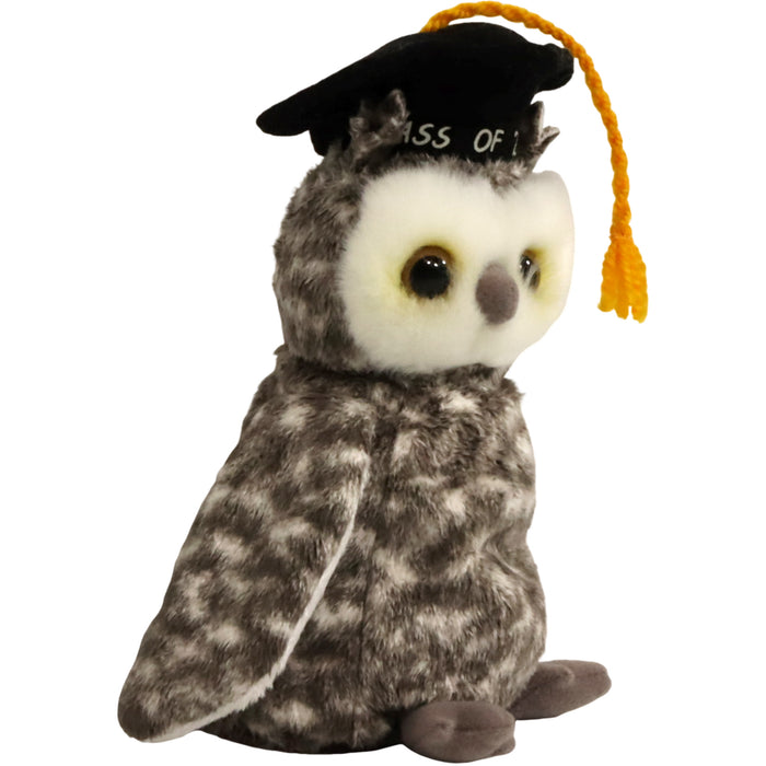 Smart the Owl Graduation Plush (8") - Ty - Original Beanie Babies Series - (2001)