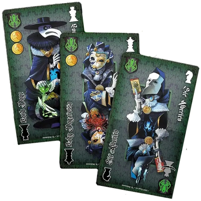 Smiles & Daggers - Medieval Competative Cooperative Card Game for Children, Family & Adults (3-6 Players, Ages 10+) - Giochi Uniti