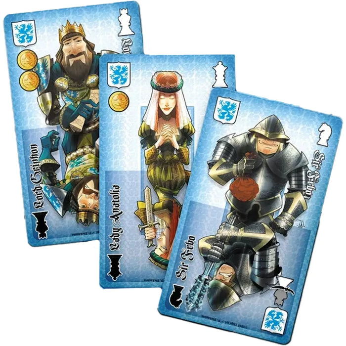 Smiles & Daggers - Medieval Competative Cooperative Card Game for Children, Family & Adults (3-6 Players, Ages 10+) - Giochi Uniti