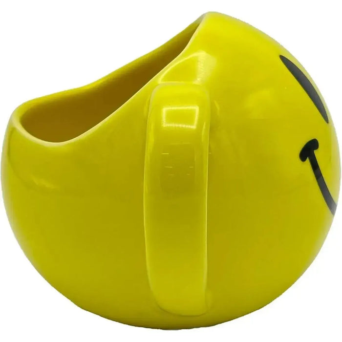 Smiley Face Sculpted Mug Gag Gift (Ceramic, 22 oz.) - Island Dogs