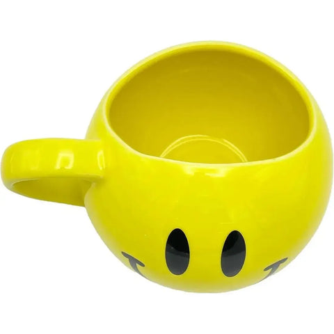 Smiley Face Sculpted Mug Gag Gift (Ceramic, 22 oz.) - Island Dogs