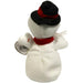 Snowball the Snowman Plush (8", Style 4201) - Ty - Original Beanie Babies Series (1996)
