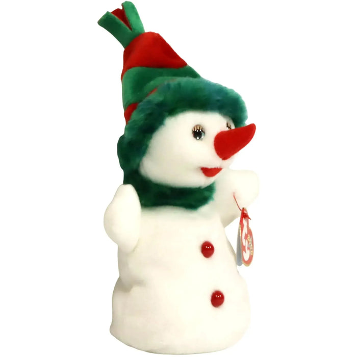Snowgirl the Snow Woman Plush (9") - Ty - Original Beanie Babies Series - (2000)