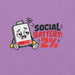 Social Battery 2% T-Shirt - Funny Introvert Graphic Tee