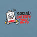 Social Battery 2% T-Shirt - Funny Introvert Graphic Tee