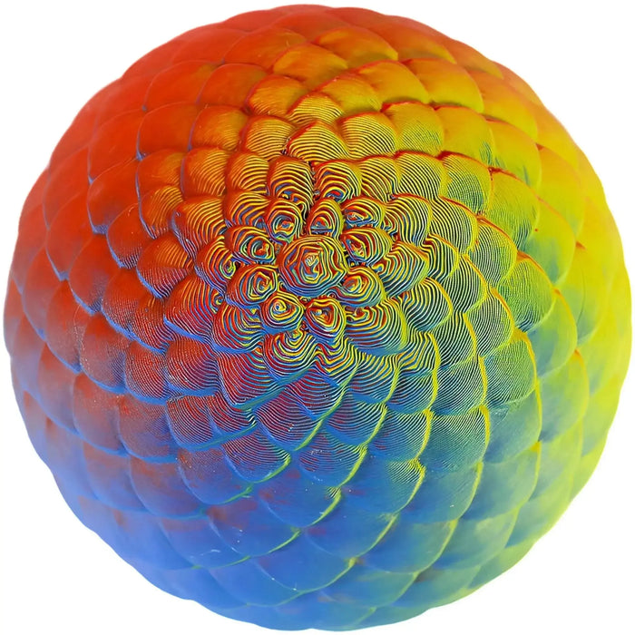 Solarflare Serpent Dragon Hatchling Toy Figure with Egg (3D Printed) - Wonderland Workshop