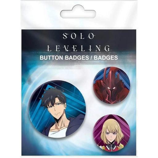 Solo Leveling - Badge Pack - Igris, Jinwoo & Cha Hae In (4-Pack) - ABYstyle