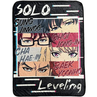 Solo Leveling - S-Ranked Hunters Plush Throw Blanket (46"x60") - Great Easter...- Image 1