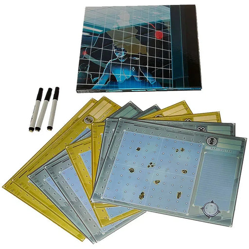 Sonar - Team-Based War Board Game for Family, and Adults (2-4 Players, Ages 8+) - Matagot