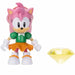 Sonic The Hedgehog - Amy with Yellow Chaos Emerald Action Figure (4") - Jakks Pacific