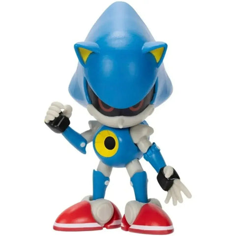Sonic The Hedgehog - Metal Sonic with Goal Post Sign Action Figure (4