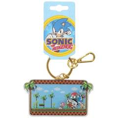 Sonic The Hedgehog - Multiple Characters Shaker Keychain - Bioworld