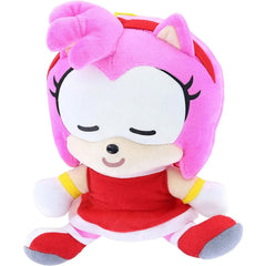Sonic the Hedgehog - 7" Amy Rose Sitting & Asleep Plush - Great Eastern