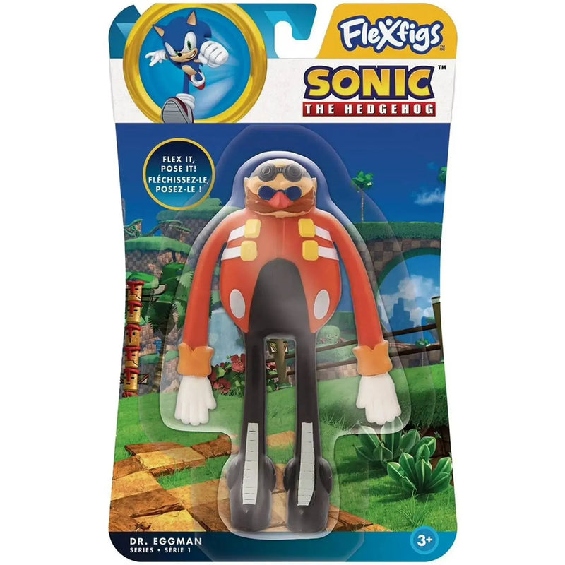 Sonic the Hedgehog - Bendable Dr. Eggman Action Figure (5.25
