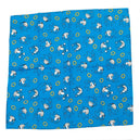 Sonic the Hedgehog - Classic Sonic & Gold Rings Bandana (Blue, All Over Print) - Bioworld