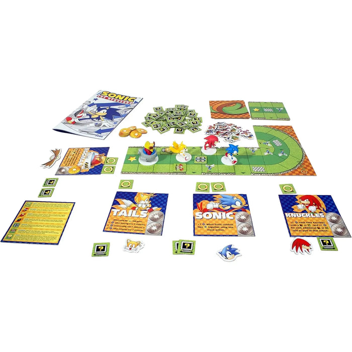 Sonic the Hedgehog: Crash Course - Action/Adventure Racing Board Game for Family, Adults, and Children (2-4 Players, Ages 8+) - IDW Games