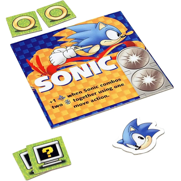 Sonic the Hedgehog: Crash Course - Action/Adventure Racing Board Game for Family, Adults, and Children (2-4 Players, Ages 8+) - IDW Games