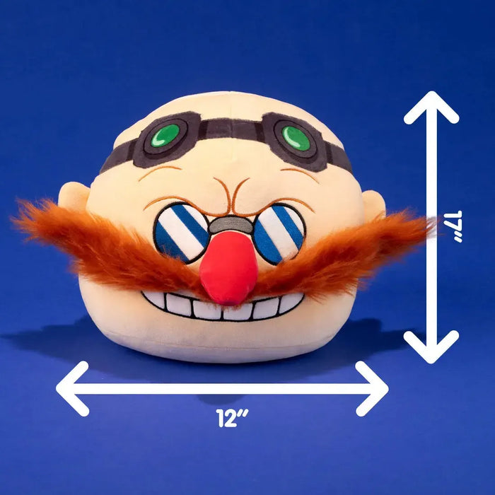 Sonic the Hedgehog - Dr. Eggman Head Plush Pillow (15") - Tomy - Club Mocchi Mocchi Series
