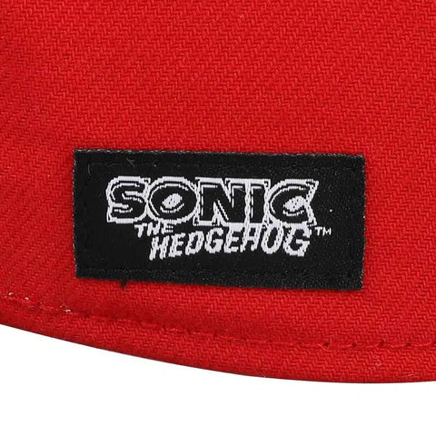 Sonic the Hedgehog - Knuckles Big Face Snapback Hat (Flat Bill) - Bioworld