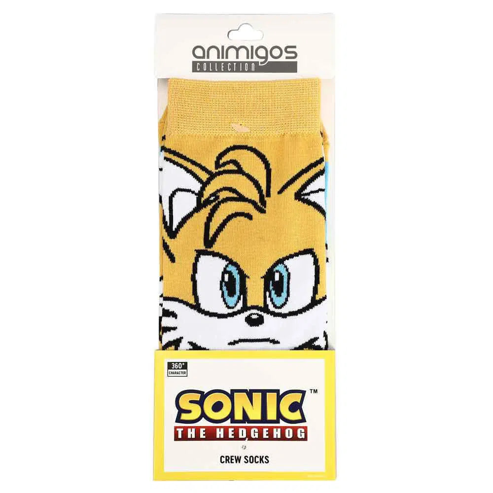 Sonic the Hedgehog - Tails Character Crew Socks - Bioworld - Animigos Series