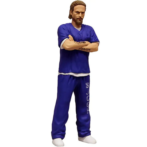 Sons of Anarchy - Blue Prison Uniform Jax Teller Action Figure (6