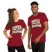 Sorry I’m Late I Was Pooping T-Shirt – Funny Bathroom Humor Gag Gift Graphic Tee