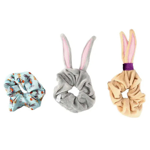 Space Jam: A New Legacy - Bugs Bunny & Lola Cosplay Scrunchies (3 Pack) - Bioworld