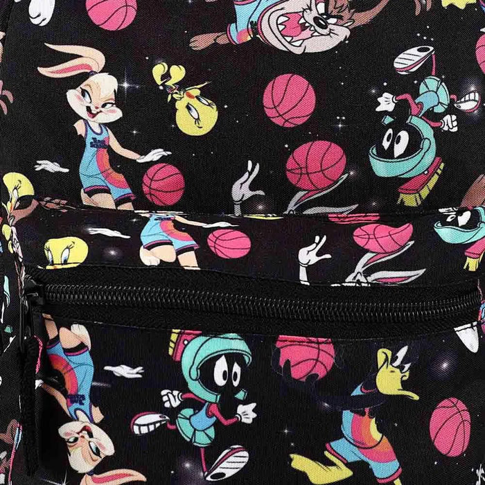 Space Jam: A New Legacy - Looney Tunes Characters & Basketballs Mini Backpack (All Over Print) - Bioworld