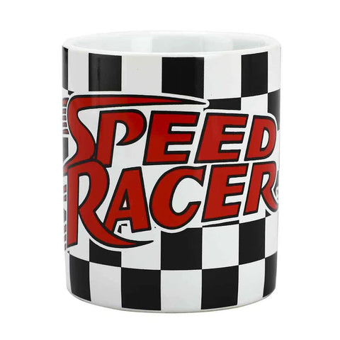 Speed Racer - Checkered Flag & Logo Mug (Ceramic, 16 oz.) - Bioworld