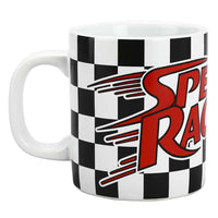 Speed Racer - Checkered Flag & Logo Mug (Ceramic, 16 oz.) - Bioworld- Image 1