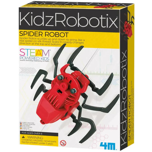 Spider Robot - Educational Toy Building Set - 4M - STEAM Powered Kids Series, Kidz Robotix Series