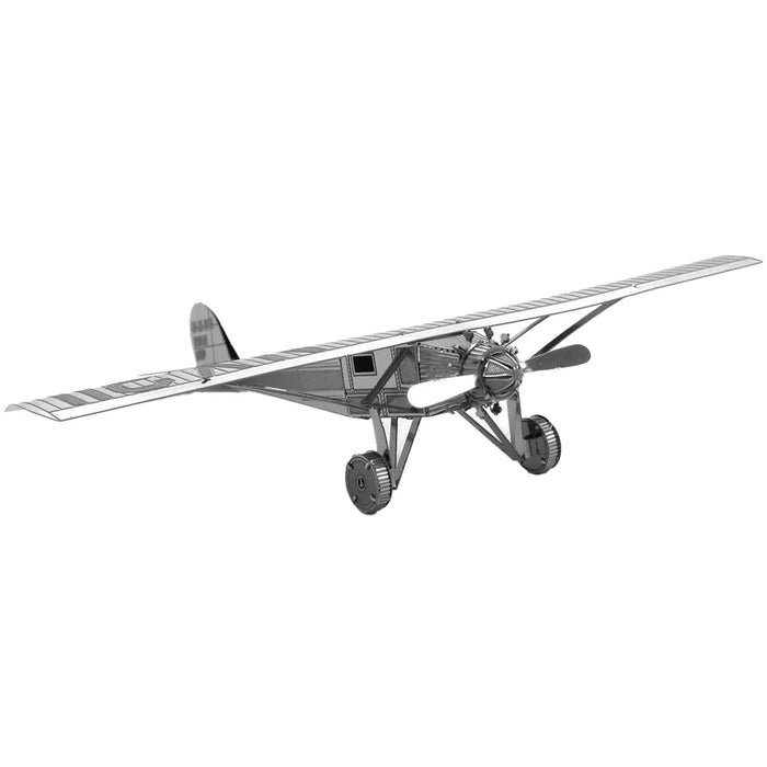 Spirit of St. Louis Airplane Figure Model Kit (Steel, Easy Difficulty) - Fascinations - Metal Earth Series - (2022)