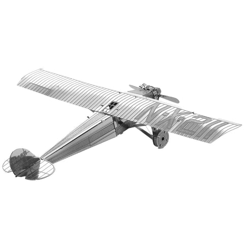 Spirit of St. Louis Airplane Figure Model Kit (Steel, Easy Difficulty) - Fascinations - Metal Earth Series - (2022) - Image 6
