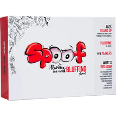 Spoof - Bluffing Trivia Card Game for Family and Adults (4-8 Players, Age 10+) - Inspiration Play!