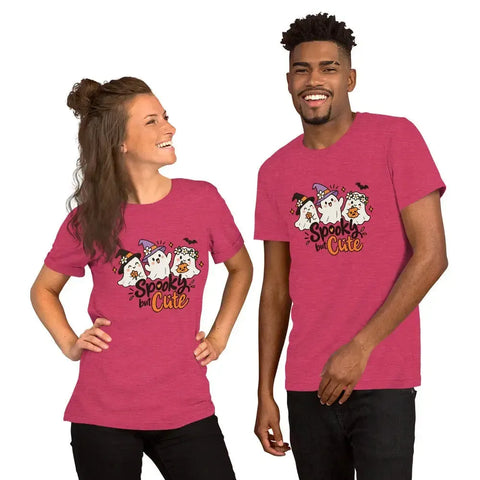 Spooky but Cute T-Shirt - Funny Halloween Ghost Gag Gift Graphic Tee - Image 12