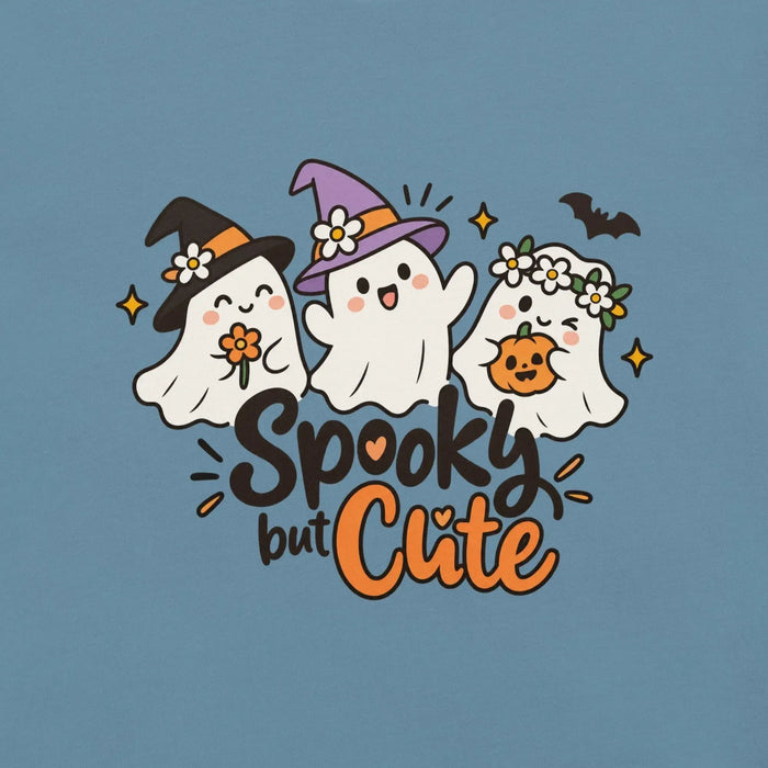 Spooky but Cute T-Shirt - Funny Halloween Ghost Gag Gift Graphic Tee