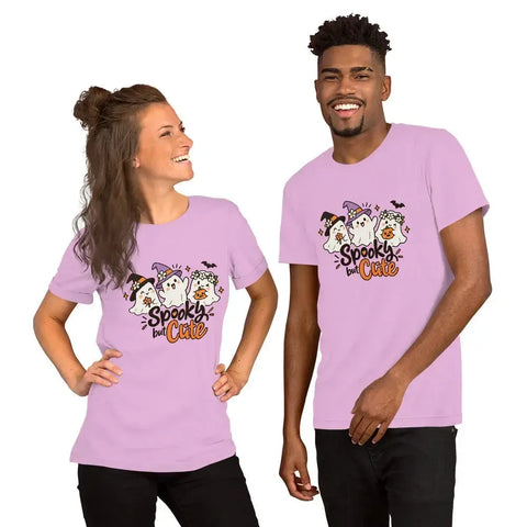 Spooky but Cute T-Shirt - Funny Halloween Ghost Gag Gift Graphic Tee - Image 20
