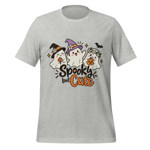 Spooky but Cute T-Shirt - Funny Halloween Ghost Gag Gift Graphic Tee - Image 25