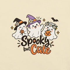 Spooky but Cute T-Shirt - Funny Halloween Ghost Gag Gift Graphic Tee
