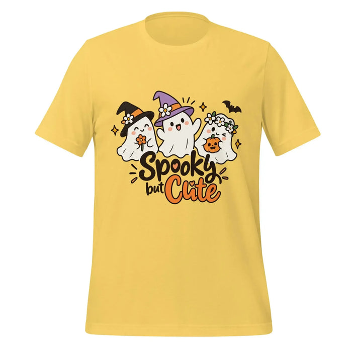 Spooky but Cute T-Shirt - Funny Halloween Ghost Gag Gift Graphic Tee