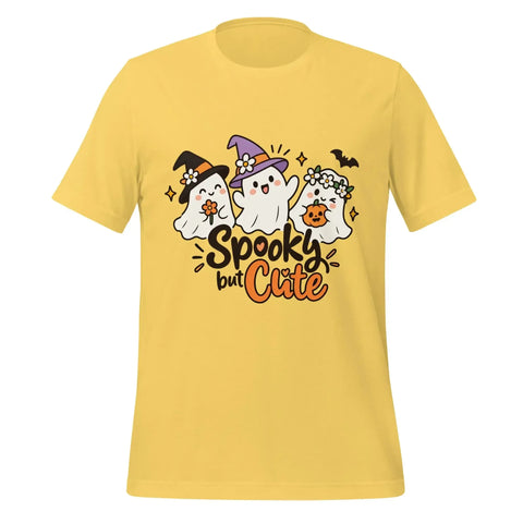 Spooky but Cute T-Shirt - Funny Halloween Ghost Gag Gift Graphic Tee - Image 33
