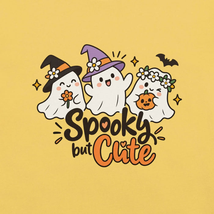Spooky but Cute T-Shirt - Funny Halloween Ghost Gag Gift Graphic Tee